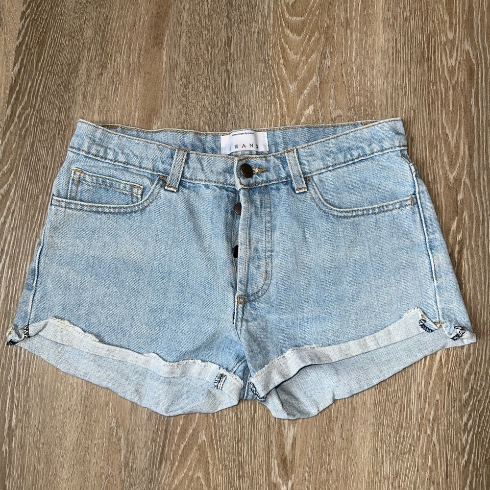 American Apparel Jean Shorts 25